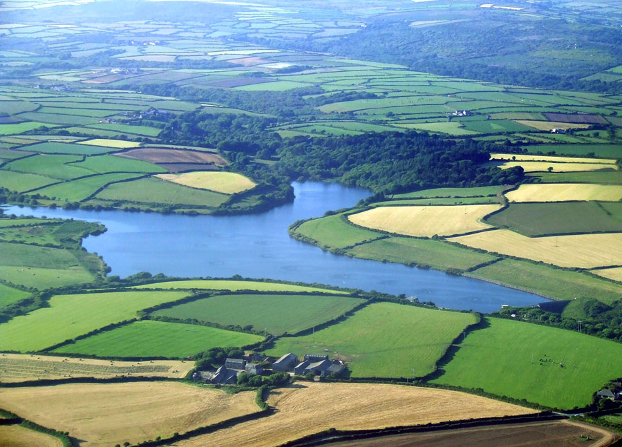 Drift Reservoir Aerial View