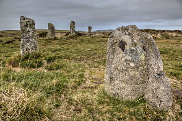 Boskednan Nine Maidens Stone Circle