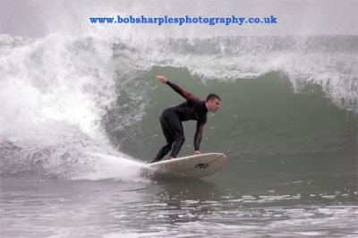 Surfing Praa Sands