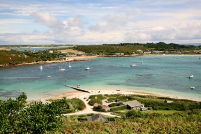 Tresco from Bryher - Scilly Isles
