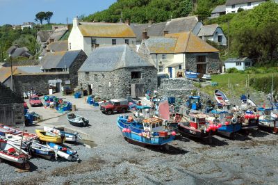 Cadgwith Harbour Beach