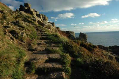 Steps in the Coast Path