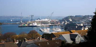 Falmouth Docks View