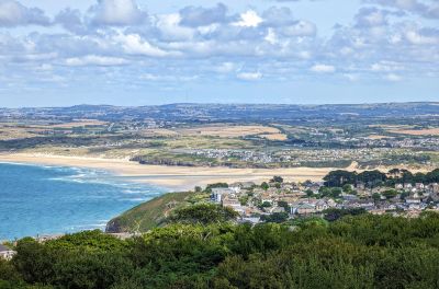Hayle River mouth view