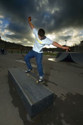 Helston Skatepark , new