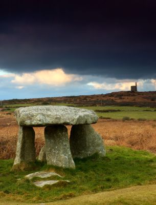 Black Sky over Lanyon Quoit