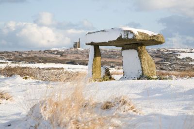 Lanyon Quoit in the Snow