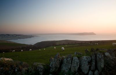 View from Pentire Farm