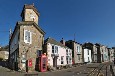 Mousehole clock tower