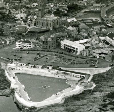 Penzance Aerial Photo - 1950s