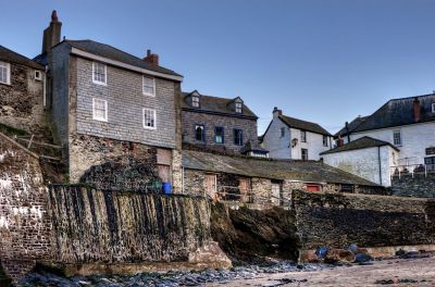 Port Isaac harbourfront