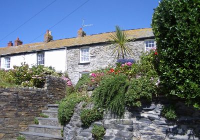 Garden and Cottage in Port Isaac