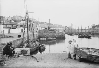 Porthleven Inner Harbour circa 1911