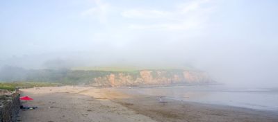Porthluney Cove Fog