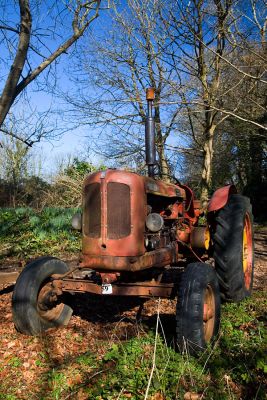 Little Old Red Tractor
