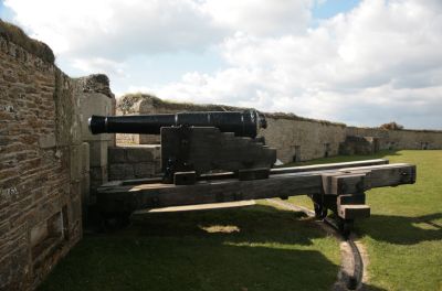 Rotating Cannon - St Mawes Castle