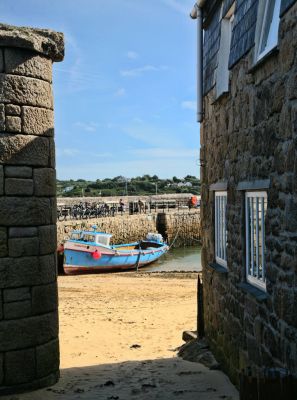 St Mary's harbour glimpse