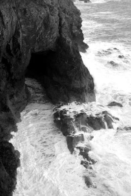 Rough Sea and Rocks