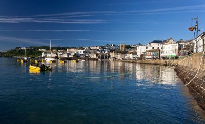 St Ives Harbour - Early morning blue