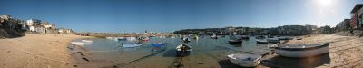St Ives Harbour Panorama
