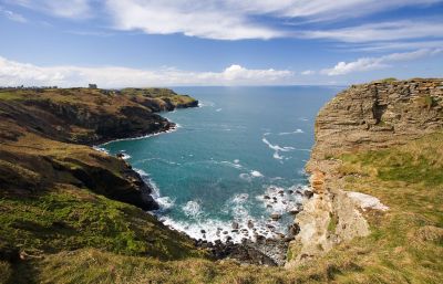 Tintagel from the coast path